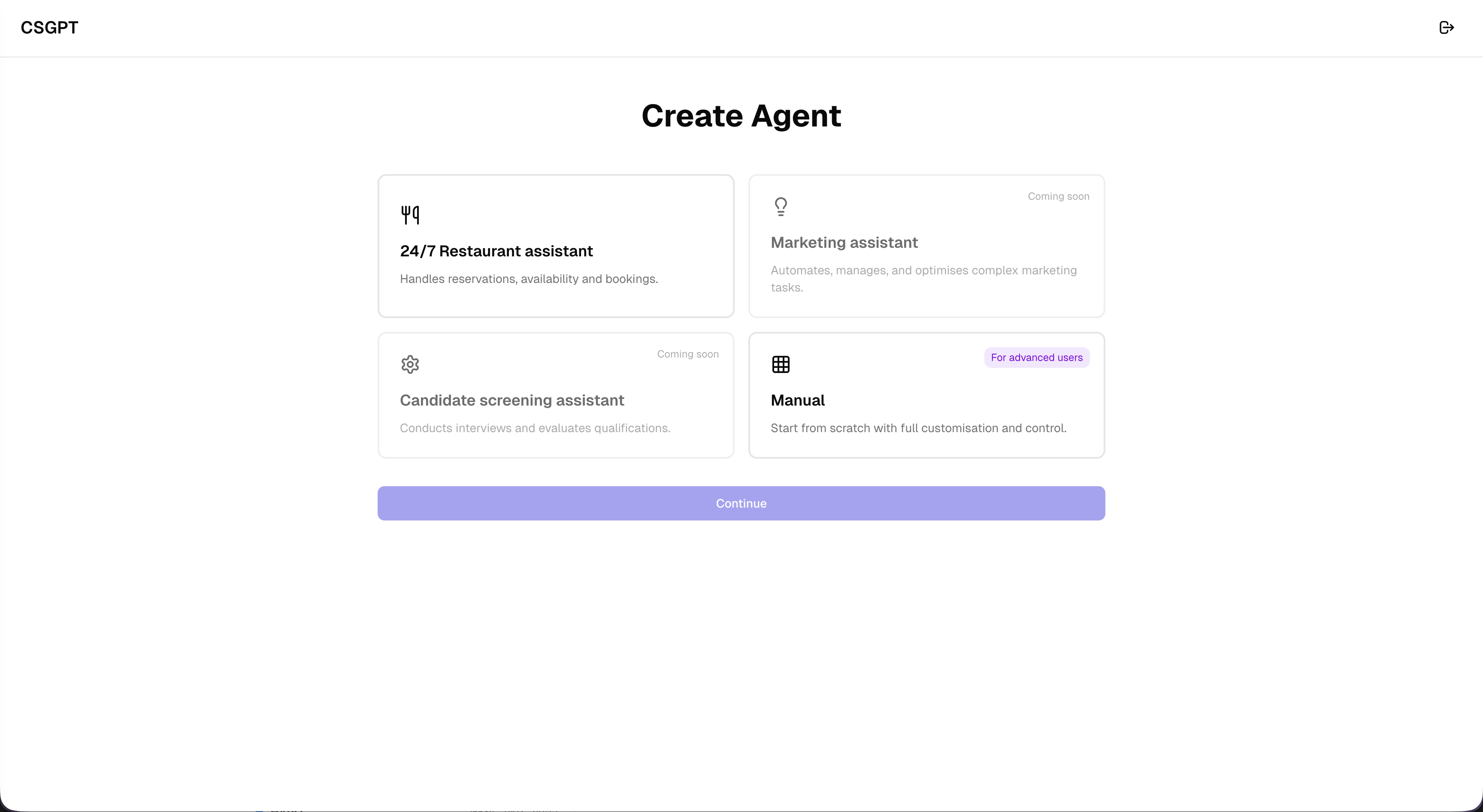 CSGPT Voice & Chat Agents